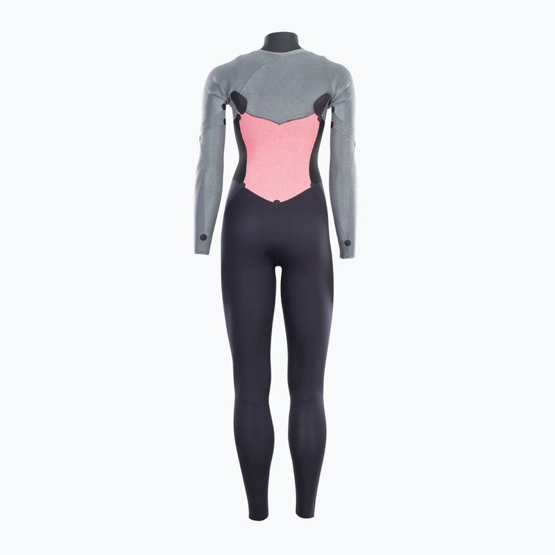 Moteriškas plaukimo kostiumas ION Element 5/4 Front Zip black 6