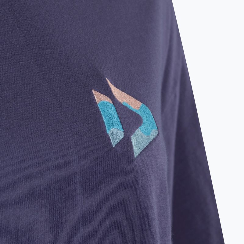 Moteriški marškinėliai DUOTONE Logotipas tvirtas pilkas 3