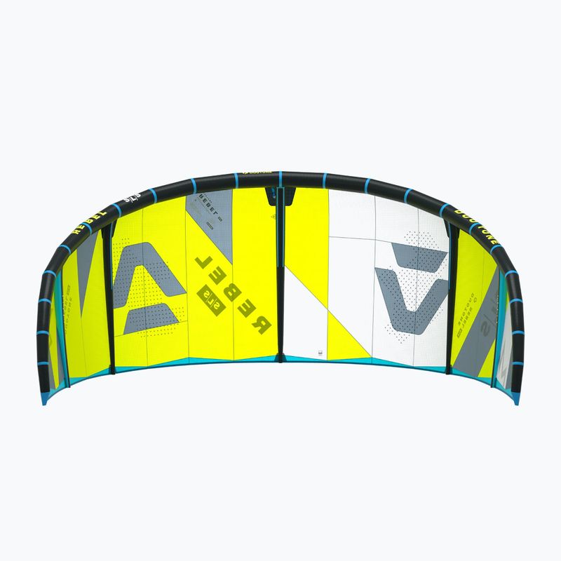 Kaitavimo aitvaras DUOTONE Rebel SLS 2024 lime/dark grey 6