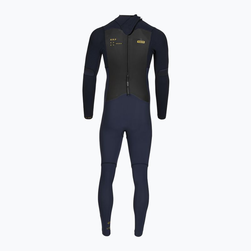 Vyriškas plaukimo kostiumas Ion Seek Amp 4/3 Back Zip blue nights 3