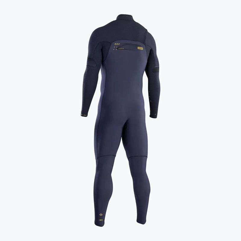 Vyriškas plaukimo kostiumas ION Seek Amp 5/4 Front Zip blue nights 2