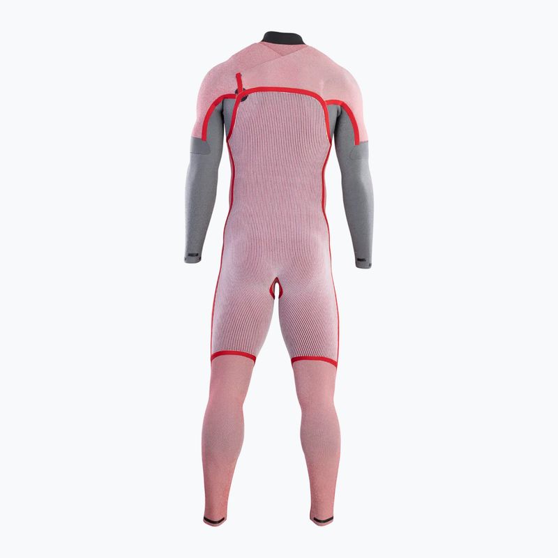 Vyriškas plaukimo kostiumas ION Seek Amp 5/4 Front Zip blue nights 4