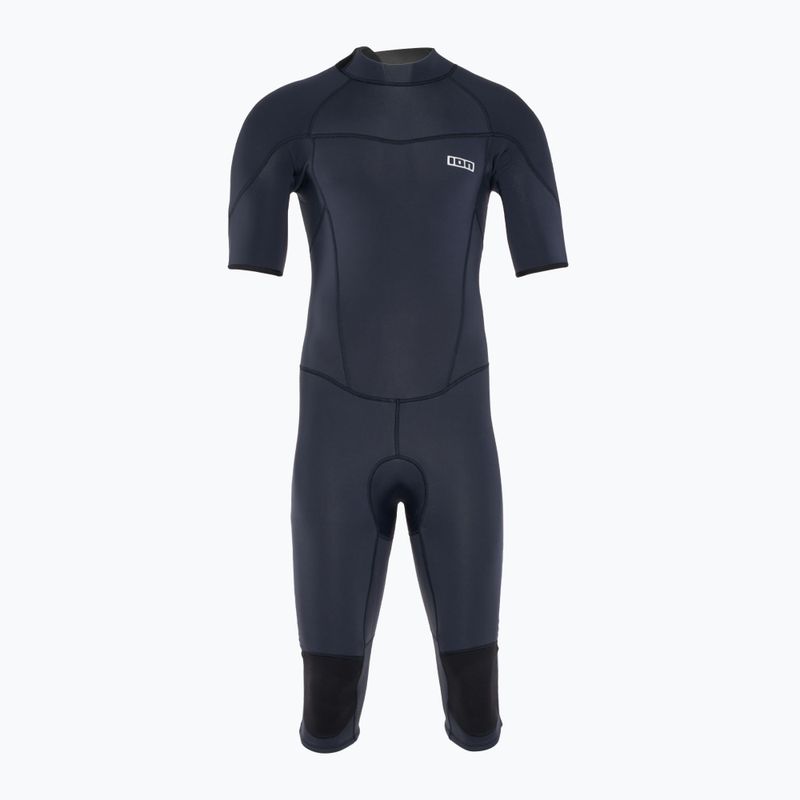 Vyriškas ION Element 3/2 Overknee Back Zip mėlynas naktinis hidrokostiumas