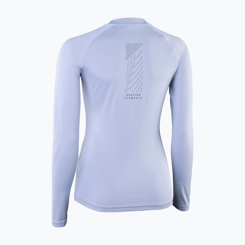 Moteriškas plaukimo kostiumas ilgomis rankovėmis ION Lycra misty blue 2