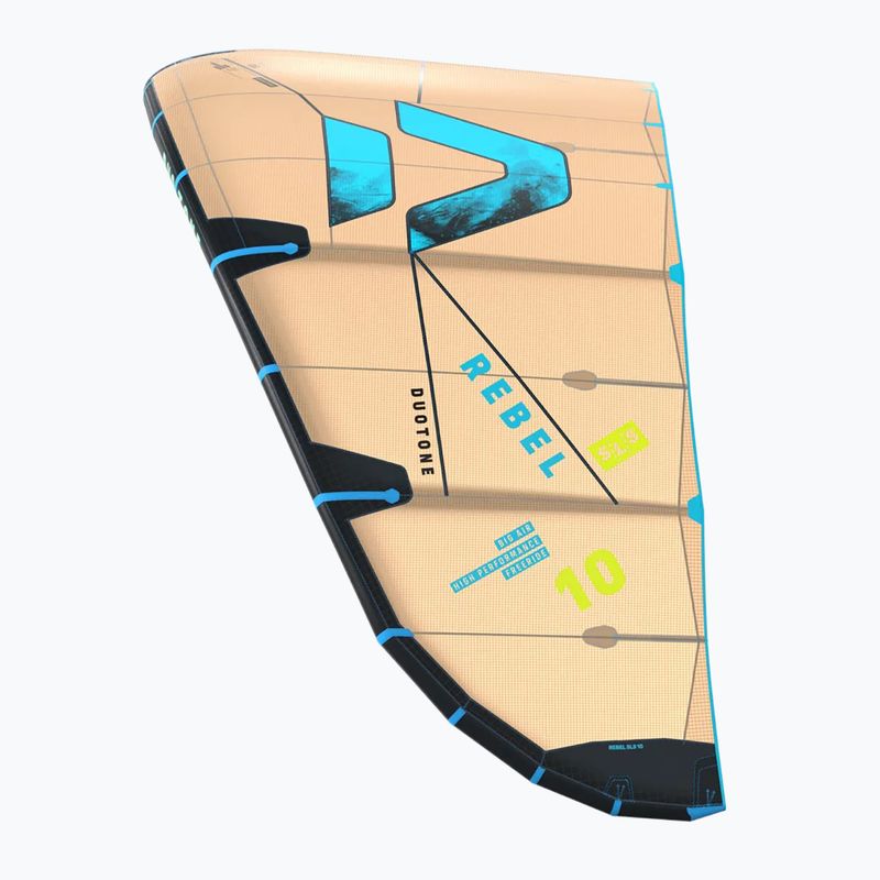 Jėgos aitvaras kitesurfingui DUOTONE Rebel SLS 2026 sand/turquoise 4