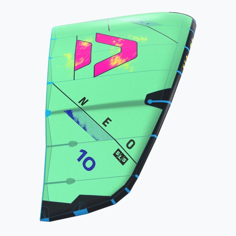 Jėgos aitvaras kitesurfingui DUOTONE Neo SLS 2026 green/pink 3