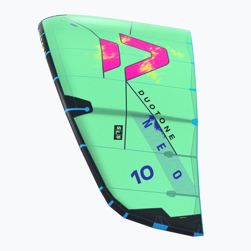 Jėgos aitvaras kitesurfingui DUOTONE Neo SLS 2026 green/pink 4