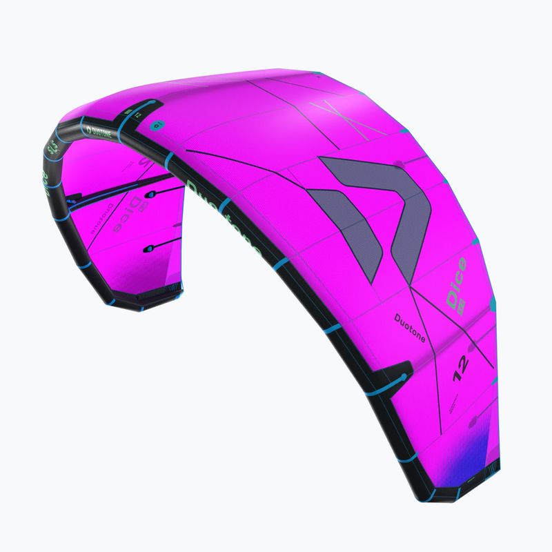 Kaitas Duotone Dice SLS pink/dark grey 2