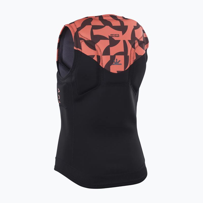 Moteriška apsauginė liemenė ION Ivy Front Zip tiger coral 2