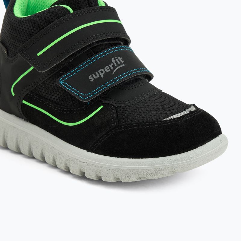Vaikiški batai Superfit Sport7 Mini black/light green 7