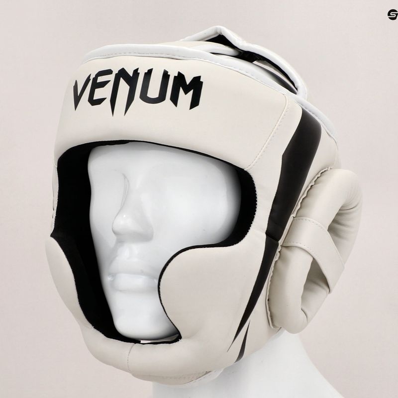 Bokso šalmas Venum Elite white/black 6