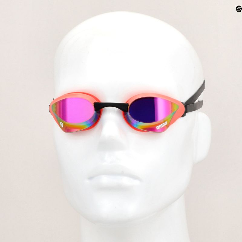 Akiniai palukimui arena Cobra Core Swipe Mirror violet/coral 7