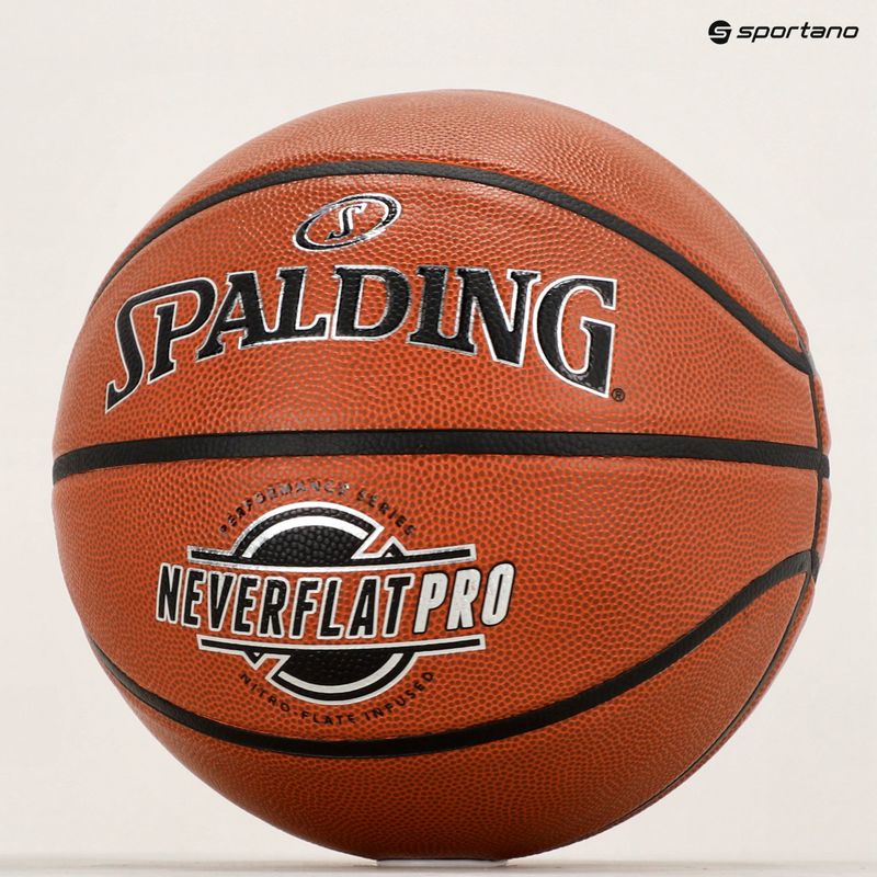 Spalding NeverFlat Pro krepšinio 76670Z dydis 7 5