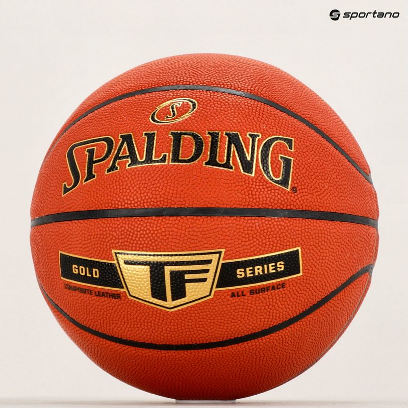 Spalding TF Gold krepšinio 76858Z dydis 6 5