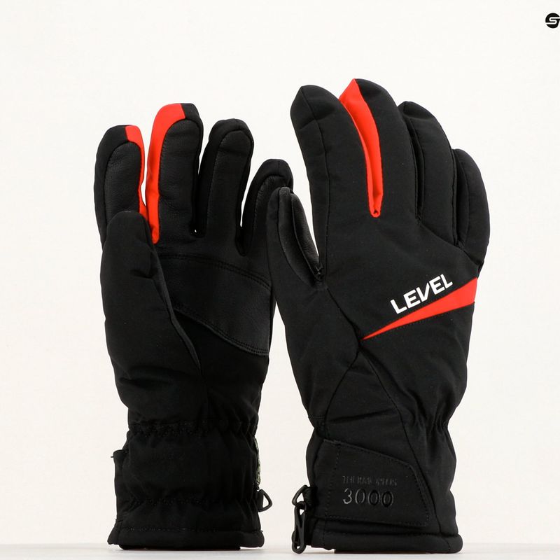 Vyriškos slidinėjimo pirštinės Level Alpine red 7
