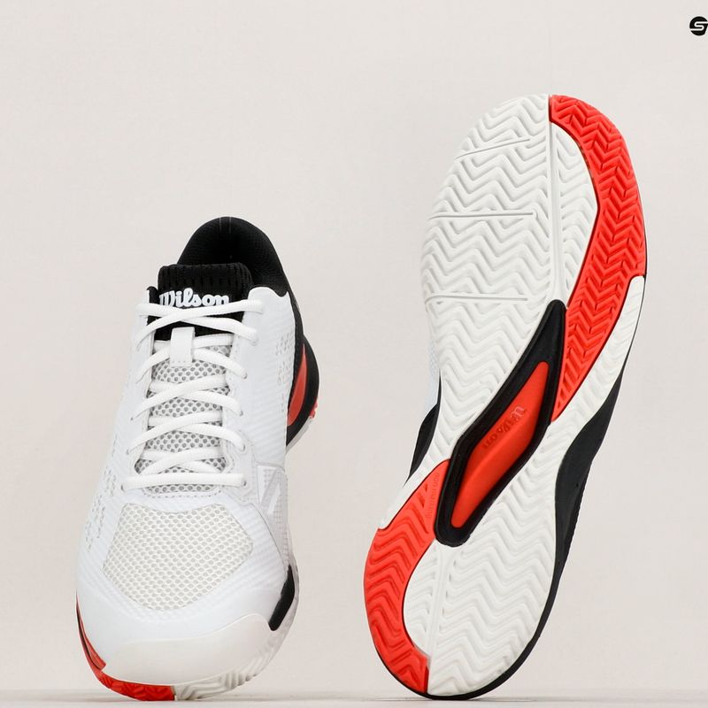 Vyriški teniso bateliai Wilson Rush Pro Ace white/red/poppy red 12