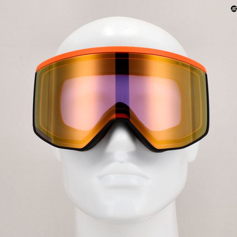 Slidinėjimo akiniai Atomic Four Pro HD Photo black/orange/tree/amber gold 8