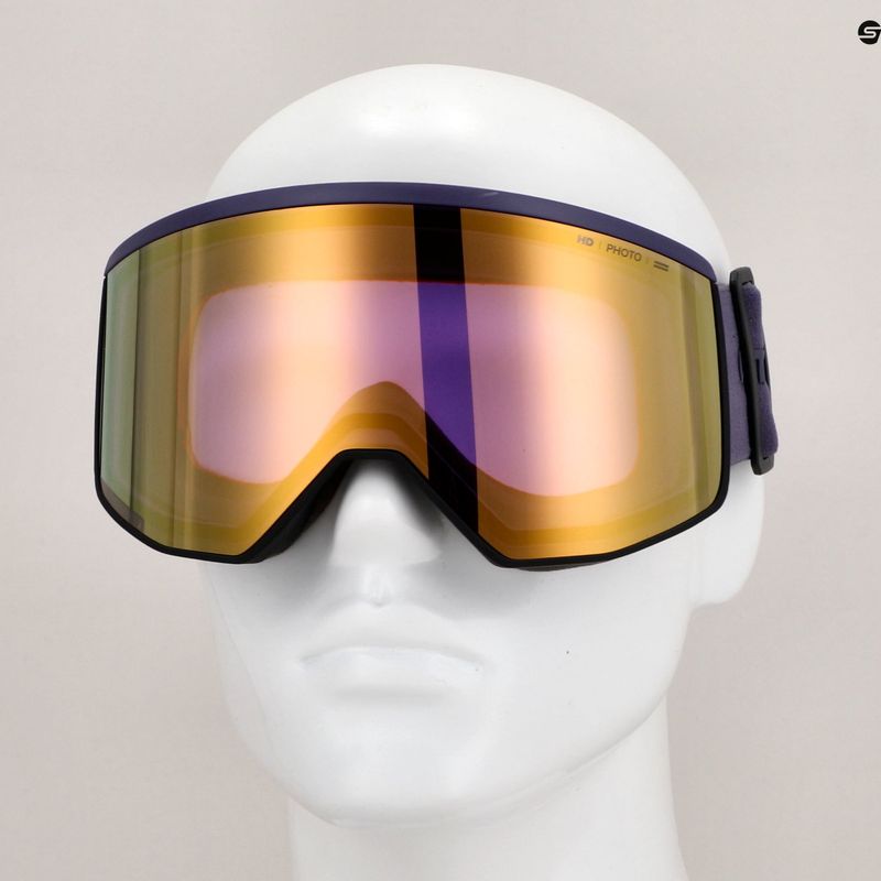 Slidinėjimo akiniai Atomic Four Pro HD Photo dark purple/amber gold 8