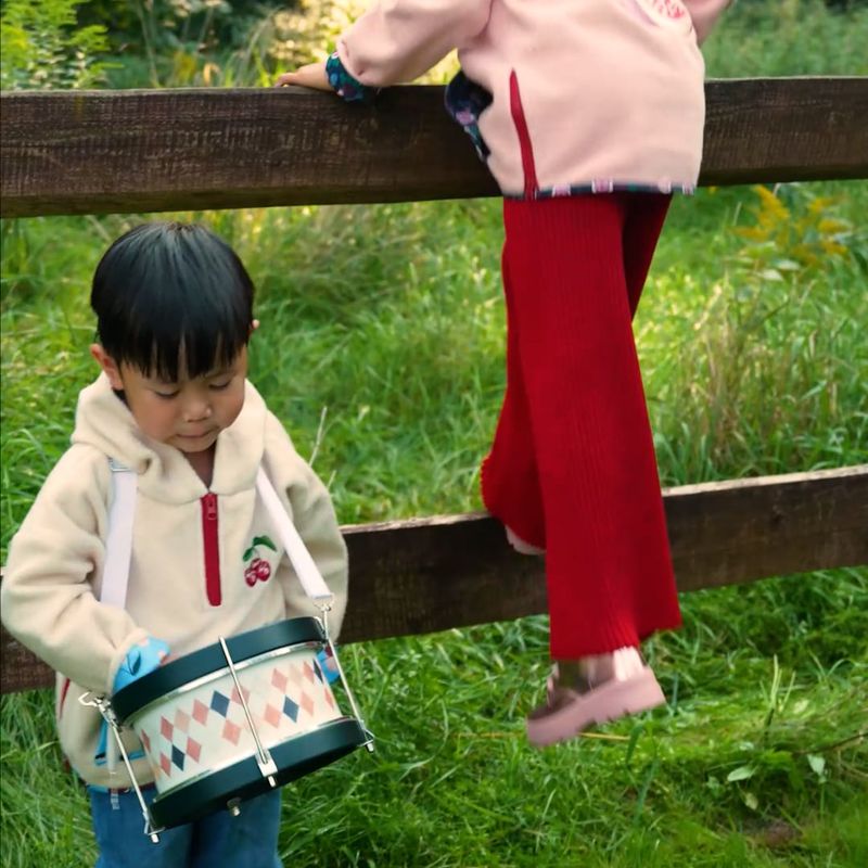Vaikiškas šiltas megztinis KID STORY Teddy vanilla cream 12