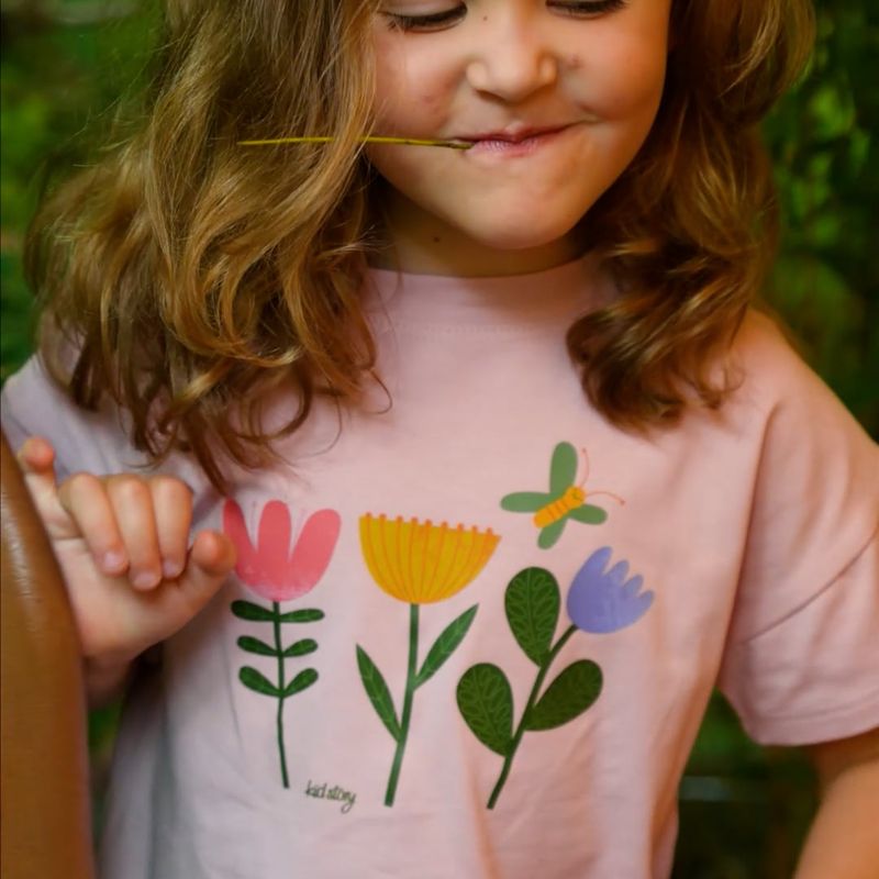 Vaikiški marškinėliai KID STORY pink blash 9