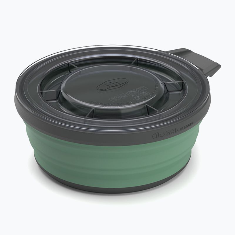 Dubuo su dangčiu GSI Outdoors Escape 651 ml green