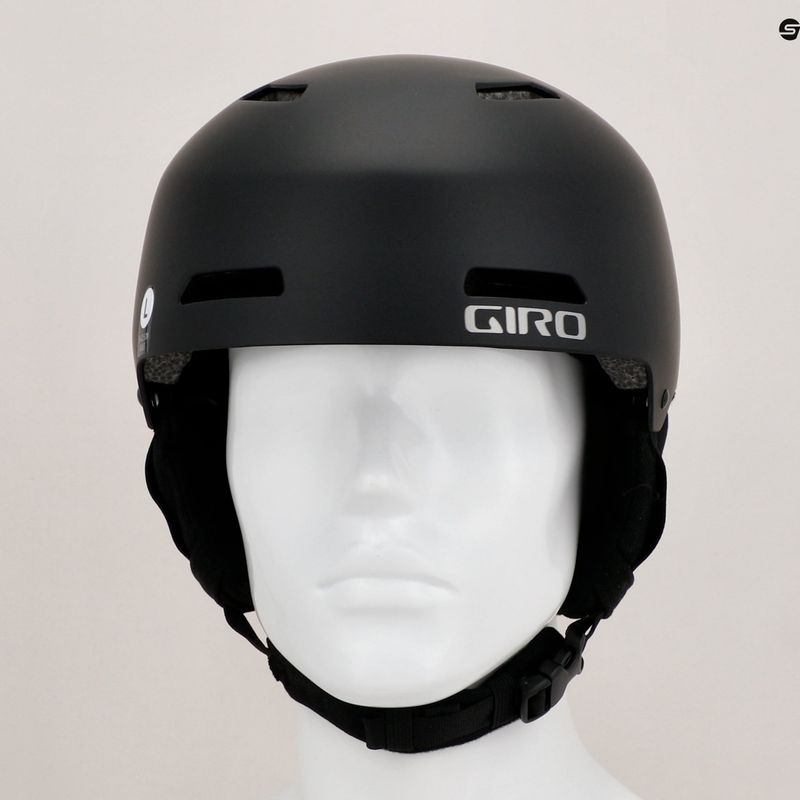 Slidinėjimo šalmas Giro Ledge FS matte black 8
