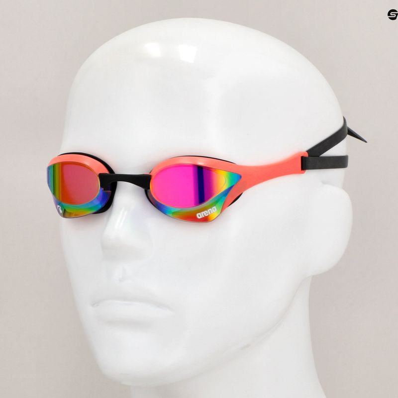 Akiniai palukimui arena Cobra Ultra Swipe Mirror violet/coral 10