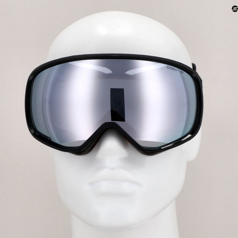 "Atomic Revent Stereo" juodi/sidabriniai slidinėjimo akiniai 7