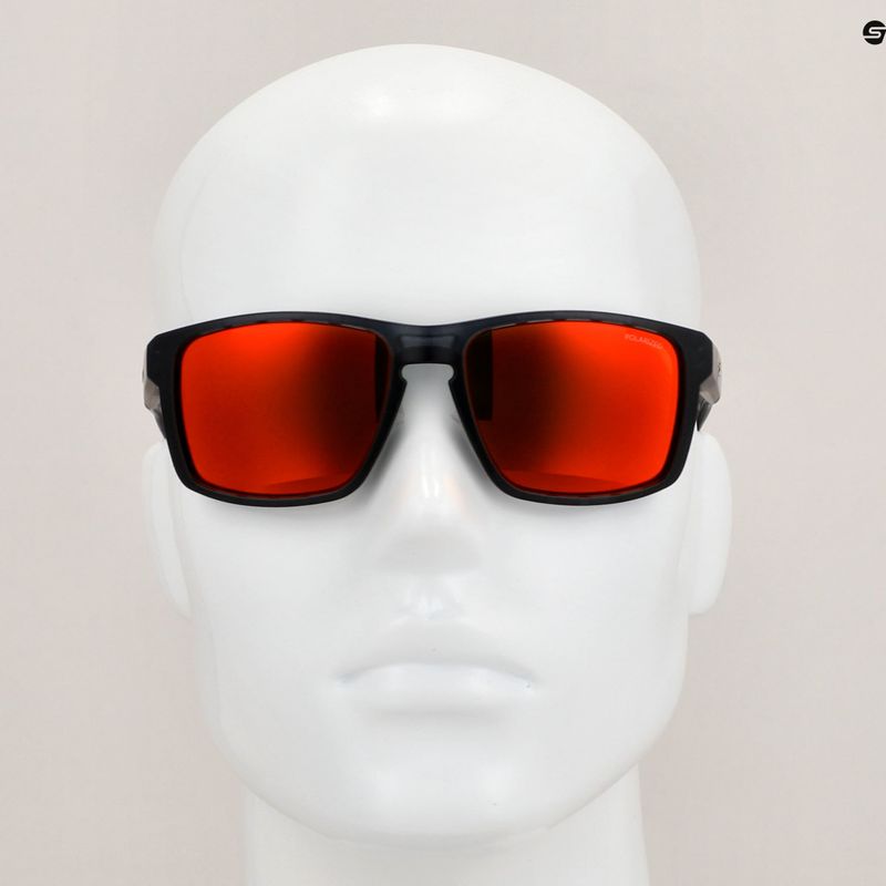 Julbo Shield Polarized 3Cf matiniai permatomi/permatomi juodi/juodi akiniai nuo saulės J5069414 6