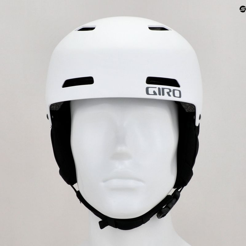 Slidinėjimo šalmas Giro Ledge FS matte white 8