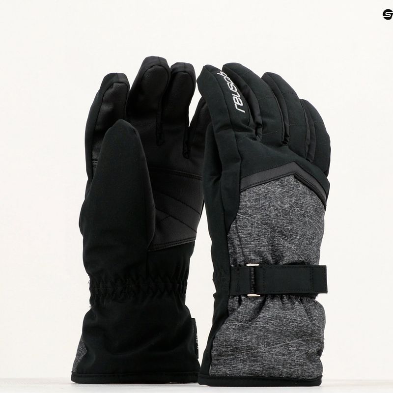Reusch Moni R-Tex Xt slidinėjimo pirštinės juoda/juoda melanžas 10