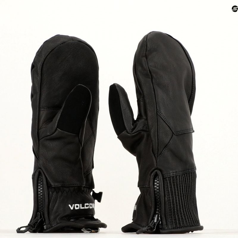 Vyriškos Volcom Service Gore-Tex snieglenčių pirštinės juodos spalvos 9