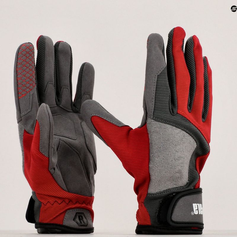 Rapala raudonos žvejybinės pirštinės Perf Gloves RA6800702 9