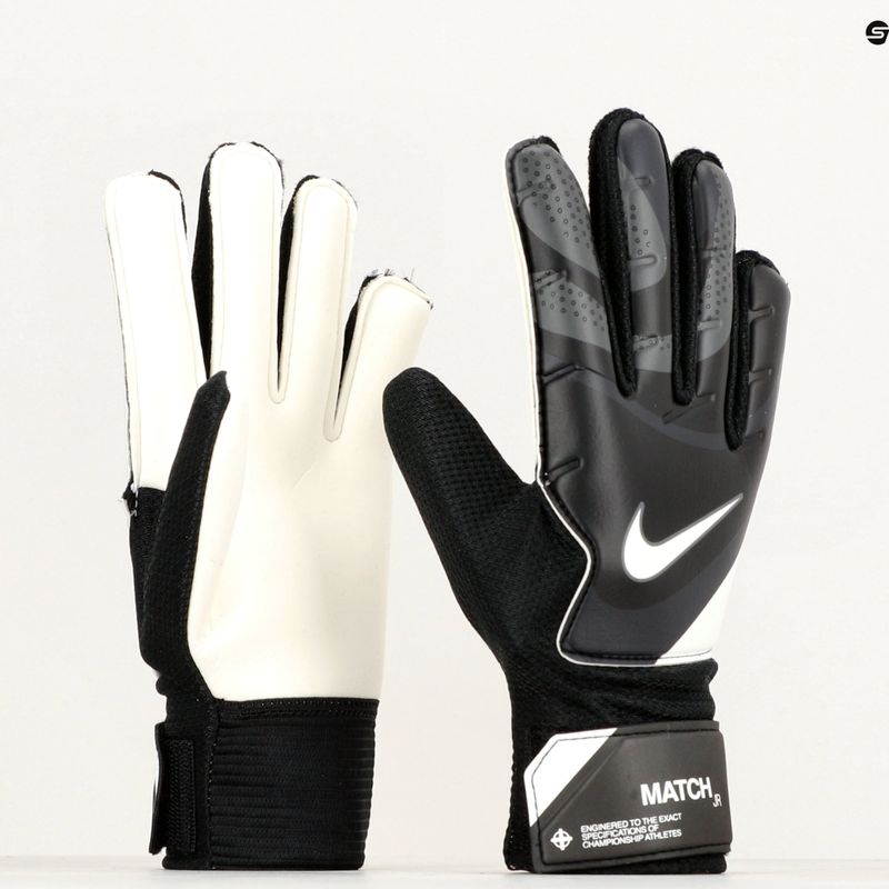 Vaikiškos vartininko pirštinės Nike Match black/dark grey/white 6