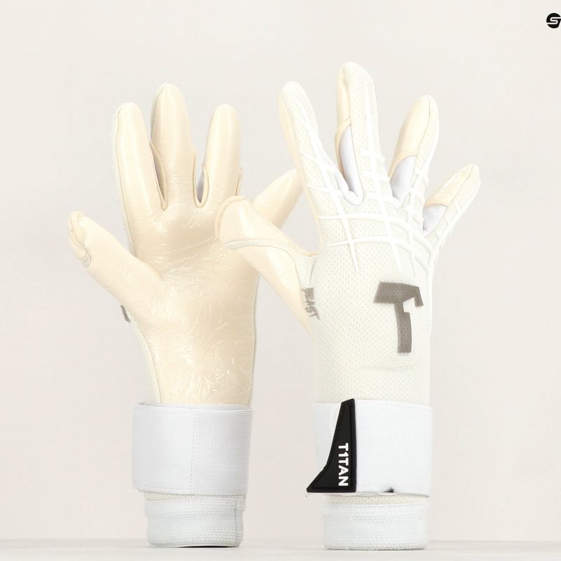T1TAN Beast 3.0 Goalkeeper Gloves white 9
