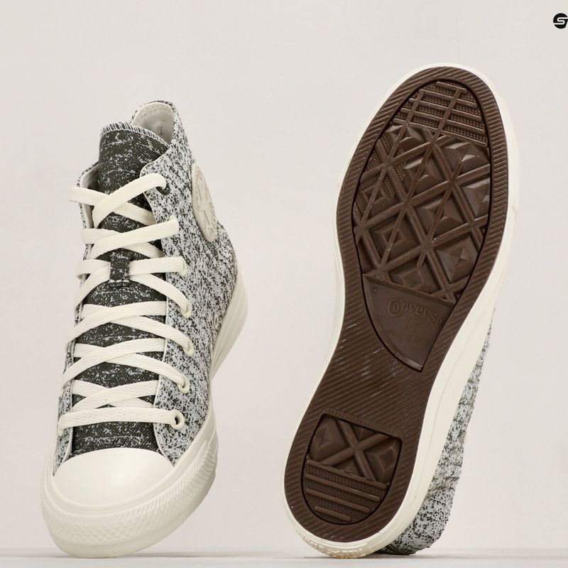 Moteriški sportiniai bateliai Converse Chuck Taylor All Star Hi egret/cargo khaki/egret 9