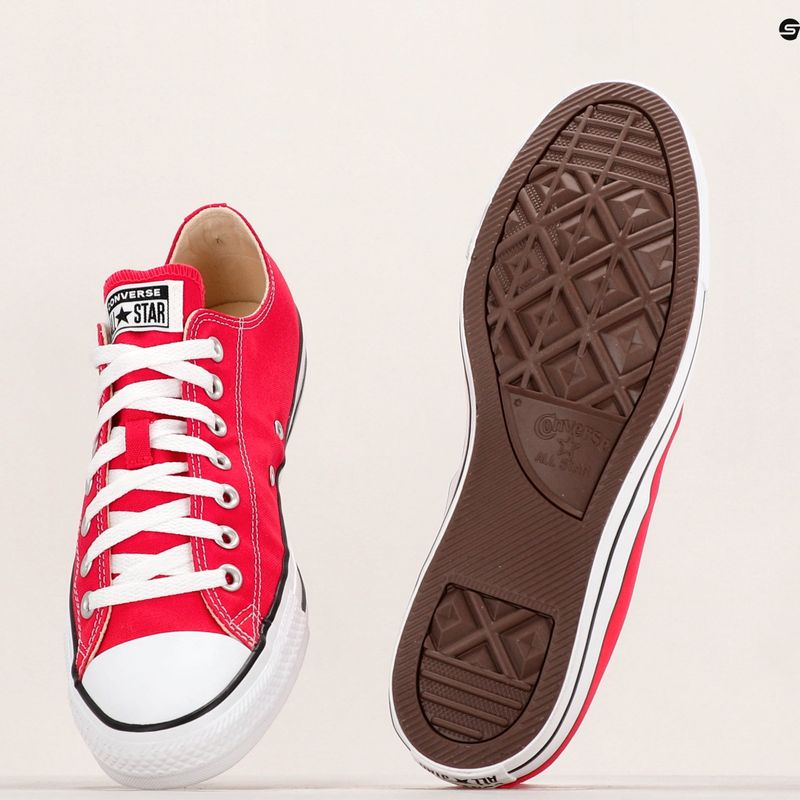 Converse Chuck Taylor All Star Classic Ox raudonos spalvos sportbačiai 8