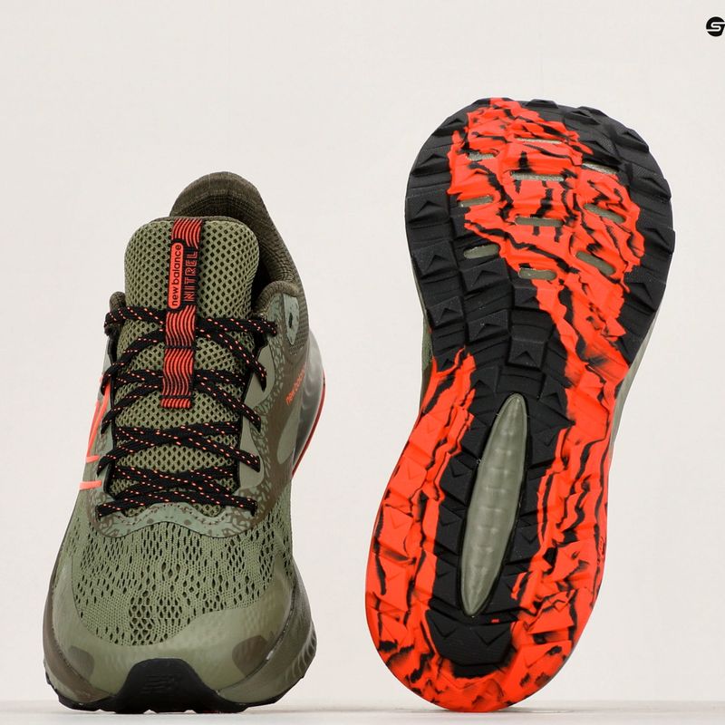 Vyriški bėgimo bateliai New Balance DynaSoft Nitrel v5 dark olivine 8