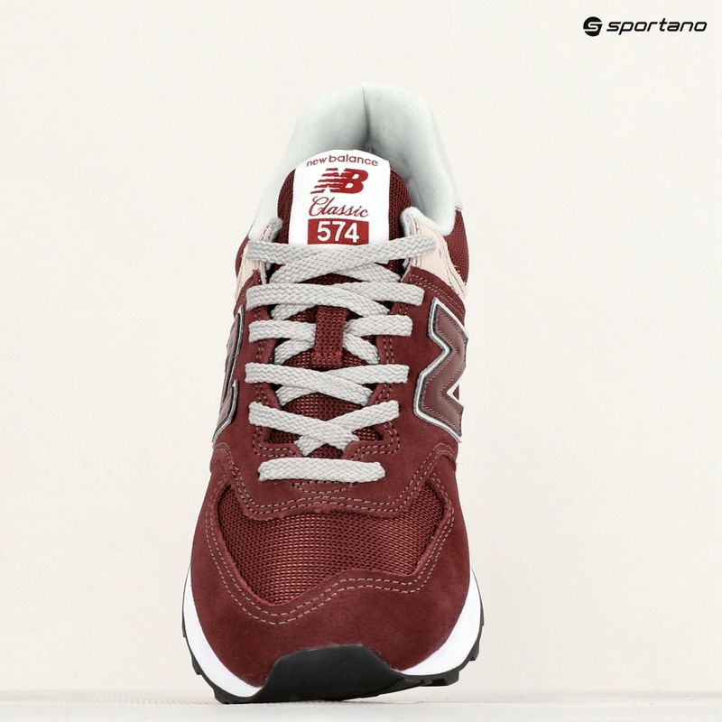 Vyriški batai New Balance ML574 burgundy 8
