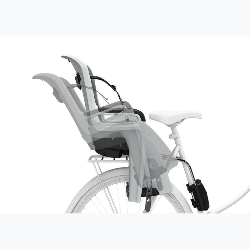 Dviračio kėdutė Thule RideAlong 2 Frame Mount light gray 6