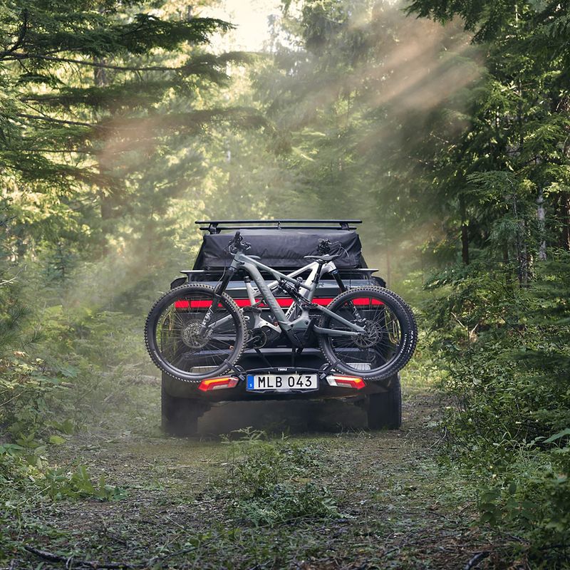 Thule Epos 3Bike 13 kontaktų bagažinė su kabliu, juoda 979100 5