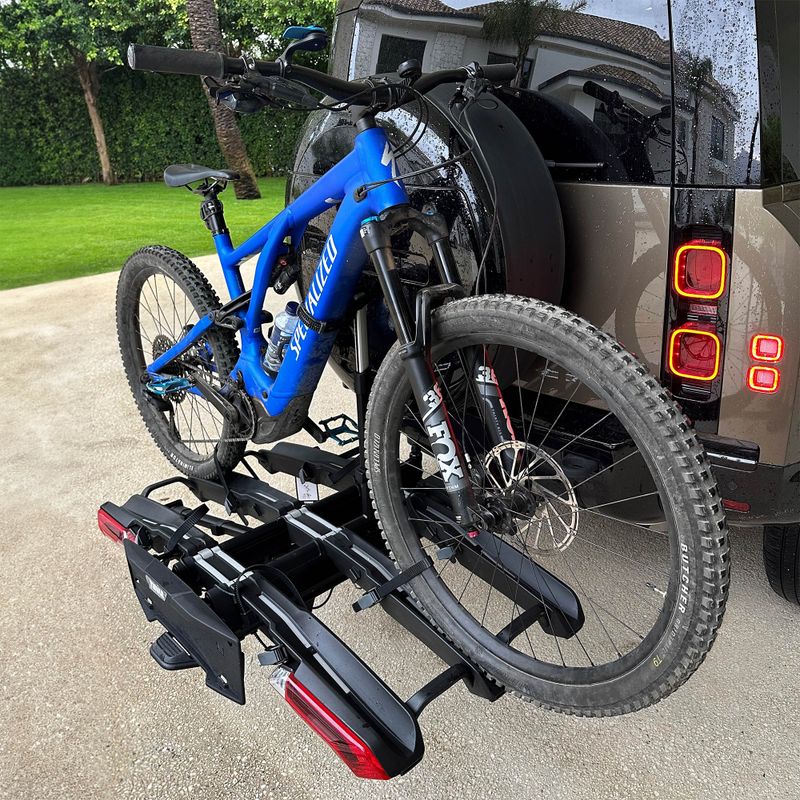 Thule Epos 3Bike 13 kontaktų bagažinė su kabliu, juoda 979100 7