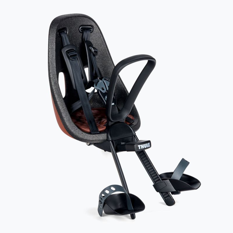 Thule Yepp Nexxt Mini priekinė dviračio sėdynė rudos spalvos 12080116
