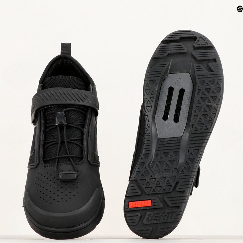Vyriški dviratininkų batai Leatt 4.0 Clip black 10