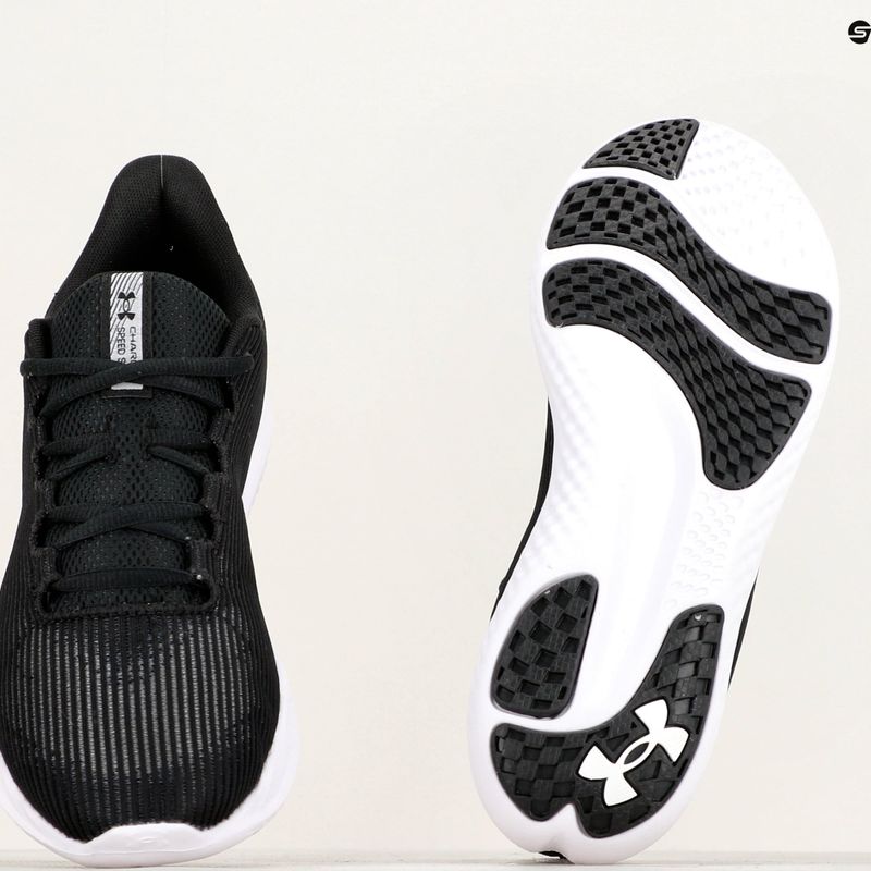 Vyriški bėgimo bateliai Under Armour Charged Speed Swift black/white/white 8