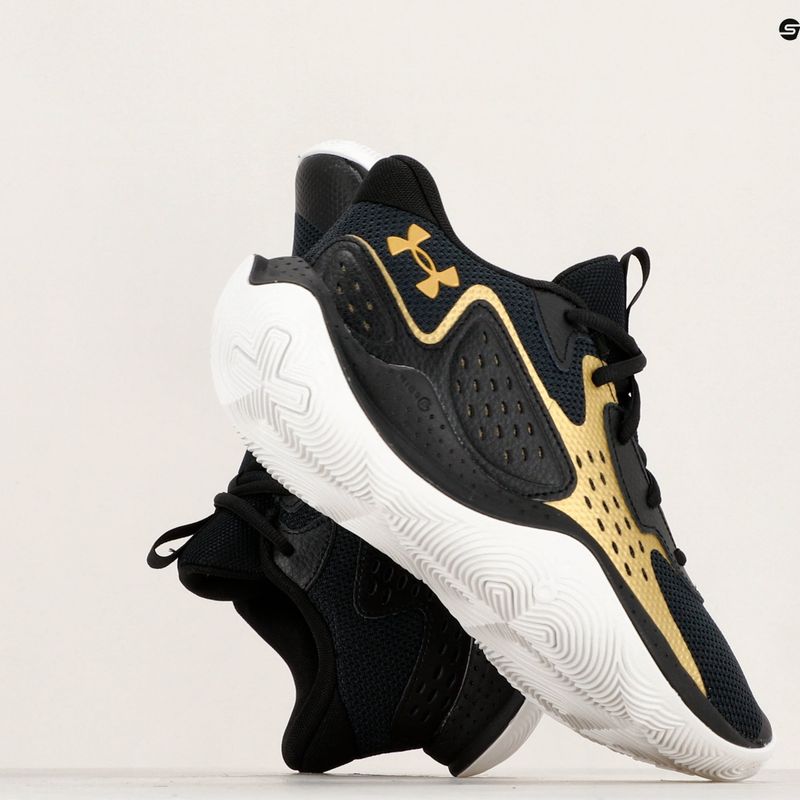 Krepšinio bateliai Under Armour Jet' 23 black/metallic gold/metallic gold 8