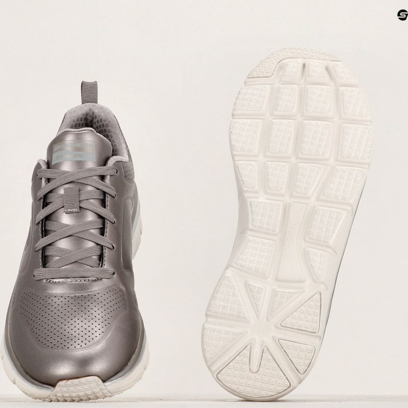 Moteriški batai SKECHERS Fashion Fit Glow Up pewter 8