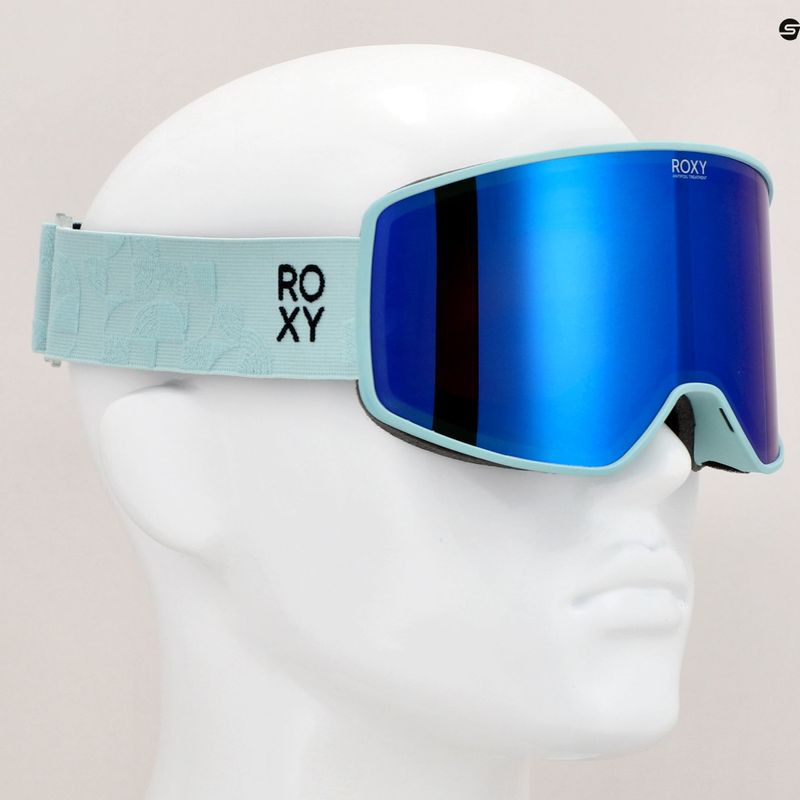 Moteriški snieglenčių akiniai ROXY Storm fair aqua/ml blue 8