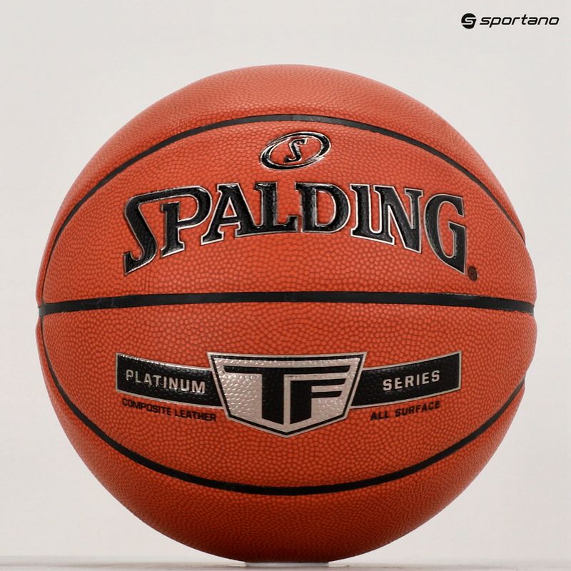 Spalding Platinum TF krepšinio kamuolys 76855Z dydis 7 5