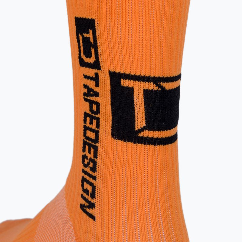Tapedesign neslystančios futbolo kojinės oranžinės 3